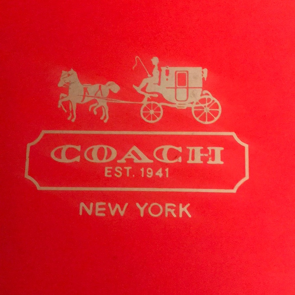 Beautiful Coach sneakers.